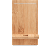 Support/support de téléphone en bambou